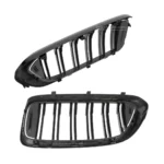 bmw g32 6gt dvigubos grotelės juodos blizgios iš galo