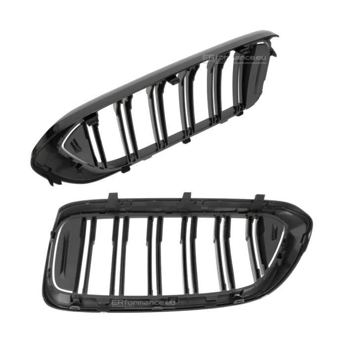 bmw g32 6gt dvigubos grotelės juodos blizgios iš galo