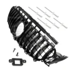 mercedes benz w213 s213 c238 a238 juodos blizgios grotelės iš arti