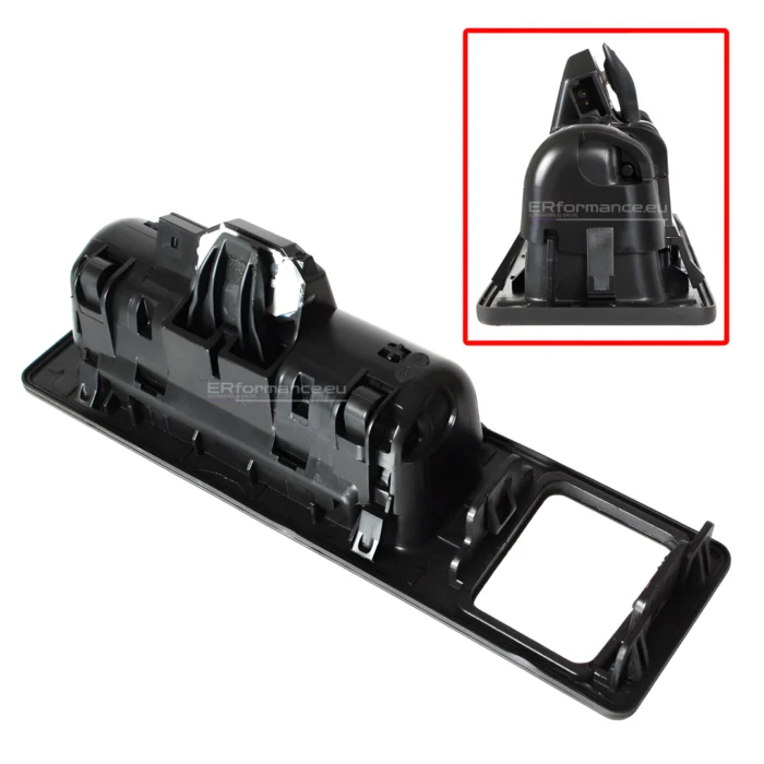 bmw f10 f11 bagažinės rankena mygtukas su skyle kamerai vidinė dalis