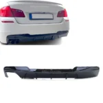 bmw f10 f11 viengubas difuzorius blizgus juodas M tech m sport pagrindinė