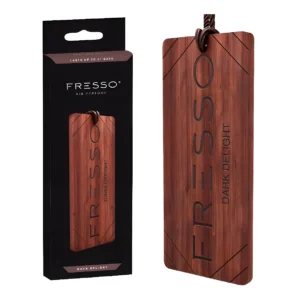 fresso automobilio kvapas medinė kortelė dark delight pagrindinė