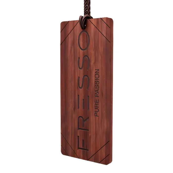 fresso automobilio kvapas medinė kortelė pure passion iš arti