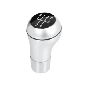 bmw e81 e82 e87 e88 5 pārnesumu pārslēga rokturis sudraba galvenais