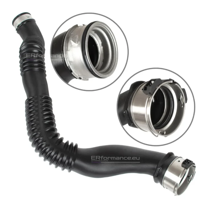 BMW E81 E82 E87 turbinos šlanga be daviklio 116d 118d 120d 123d iš arti