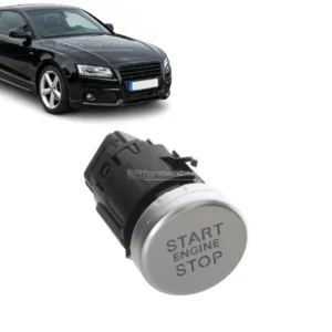 audi a5 8t start stop mygtukas sidabrinis pagrindinė