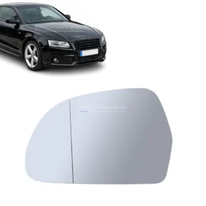 audi a5 8t veidrodėlio stikliukas šildomas kairės pusės pagrindinė