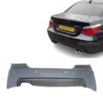 bmw e60 m tech galinis bamperis pagrindinė