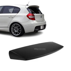 bmw e81 e87 aerodynamic spoileris blizgus juodas pagrindinė