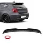 bmw e81 e87 spoileris blizgus juodas pagrindinė