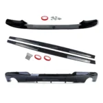 BMW F10 F11 performance komplektas 535 juodas blizgus pagrindinė