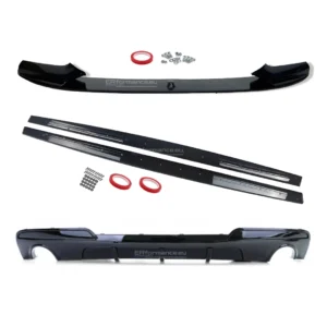 BMW F10 F11 performance komplektas 535 juodas blizgus pagrindinė