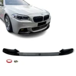 bmw f10 f11 priekinis priekinio bamperio lipas pažeminimas blizgus juodas pagrindinė