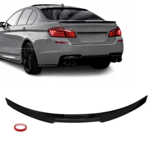bmw f10 m4 stiliaus spoileris blizgus juodas pagrindinė