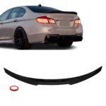 bmw f10 m4 stiliaus spoileris blizgus juodas pagrindinė