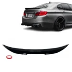 bmw f10 psm stiliaus spoileris blizgus juodas pagrindinė