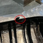 BMW F15 F16 X5 X6 dvigubos grotelės, blizgios juodos (defektas) - Image 4