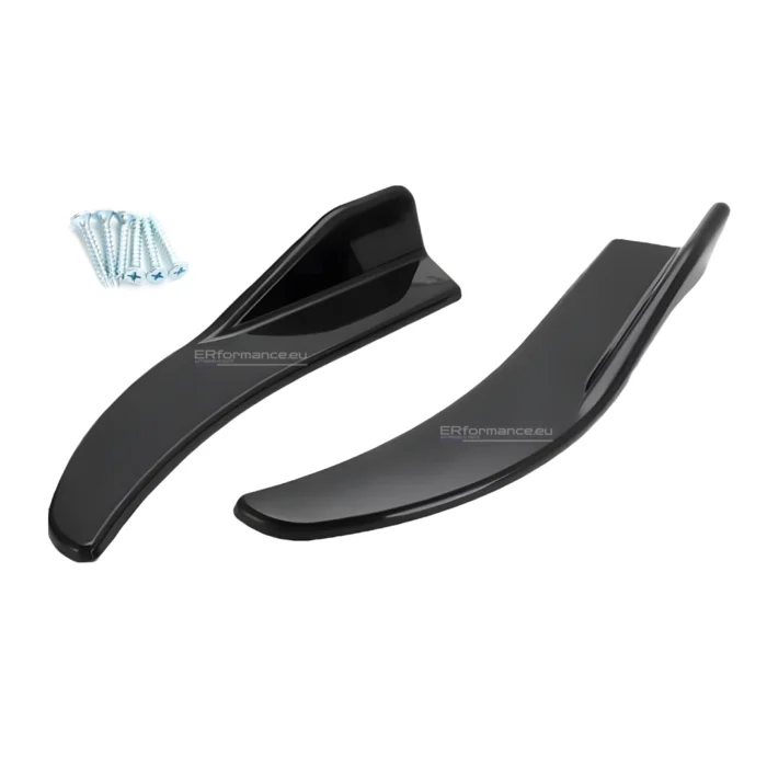 universalūs spliteriai blizgūs juodi pažeminimai iš arti