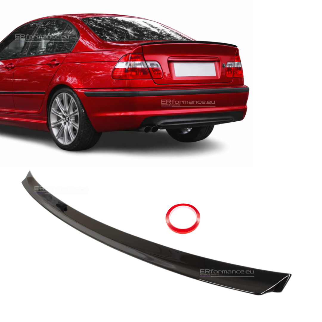 bmw-e46-m3-spoileris-blizgus-juodas-1 bmw e46 spoileris m3 stiliaus blizgus juodas lci prelci pagrindinė