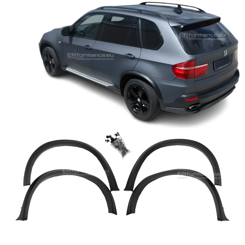 bmw e70 m sport arkos lci prelci matinės juodos pagrindinė
