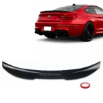 BMW F06 F13 psm spoileris blizgus juodas pagrindinė