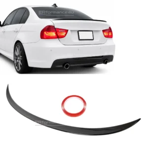 bmw e90 m3 spoileris blizgus juodas pagrindinė