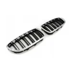 bmw-f10-f11-dubultās-restes-hroms-melna-no-sāniem