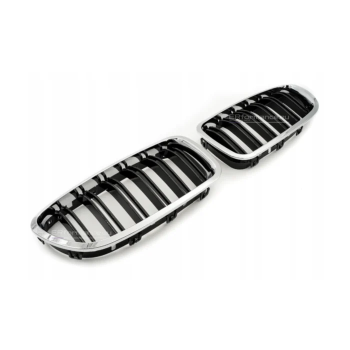 bmw-f10-f11-dubultās-restes-hroms-melna-no-sāniem