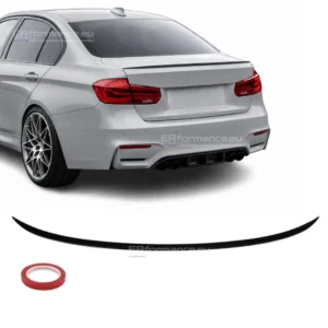 bmw f30 m3 spoileris blizgus juodas pagrindinė
