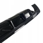 bmw e60 e61 m tech difuzorius viengubas blizgus juodas iš arti