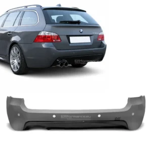 bmw e61 m tech galinis bamperis su pdc pre lci 03-07 pagrindinė