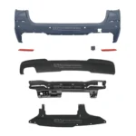 bmw f11 universalo galinis m sport m pack mtech bamperis komplektas
