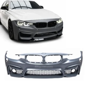 BMW F30 F31 m3 look priekinis bamperis su pdc pagrindinė