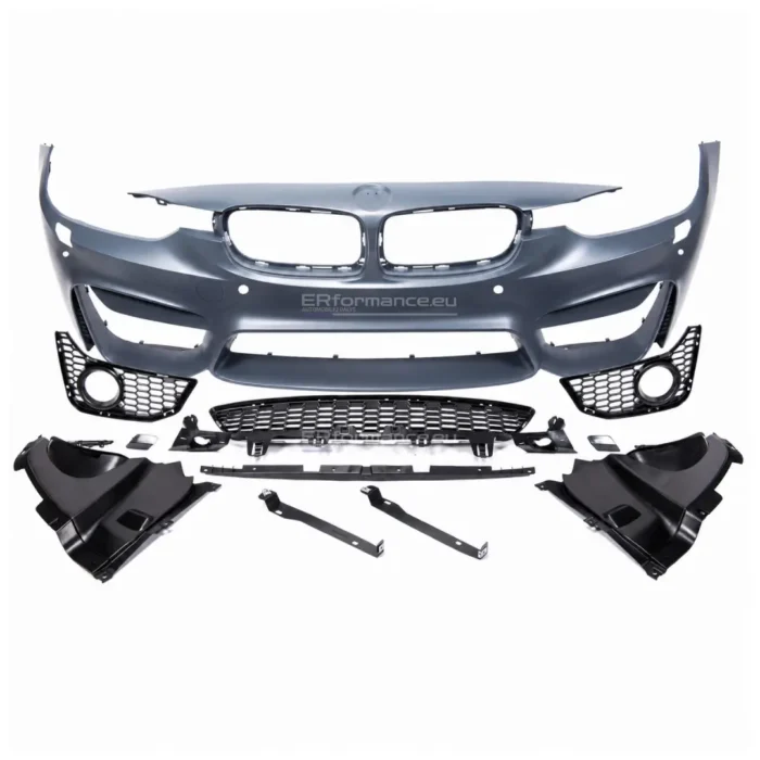 BMW F30 F31 m3 look priekinis bamperis su pdc komplekto nuotrauka