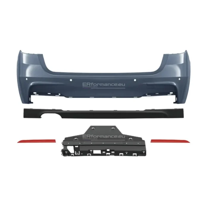 BMW f31 universalo galinis m sport bamperis komplekto nuotrauka