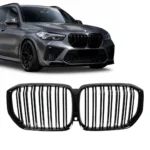 bmw x5 g05 pre lci dvigubos grotelės blizgios juodos pagrindinė