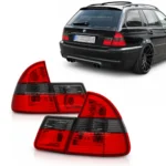 bmw e46 galiniai žibintai touring universalo tamsinti pagrindinė