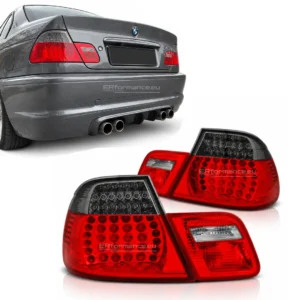 bmw e46 galiniai žibintai coupe tamsinti lci pagrindinė