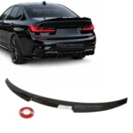 bmw g20 g80 m4 stiliaus spoileris blizgus juodas pagrindinė